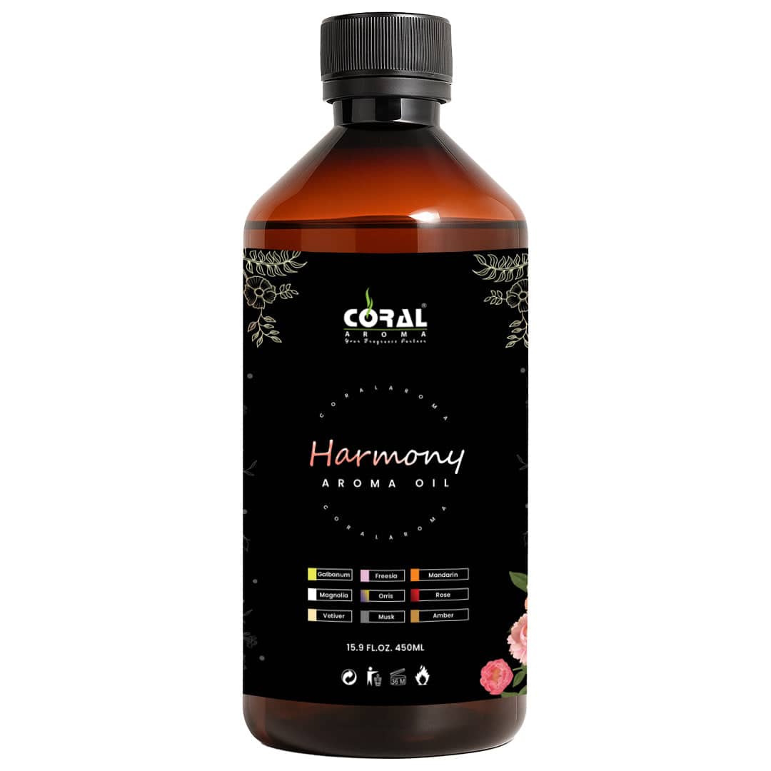 Harmony Aroma Oil for Home & Office Diffuser Machines - 450ml