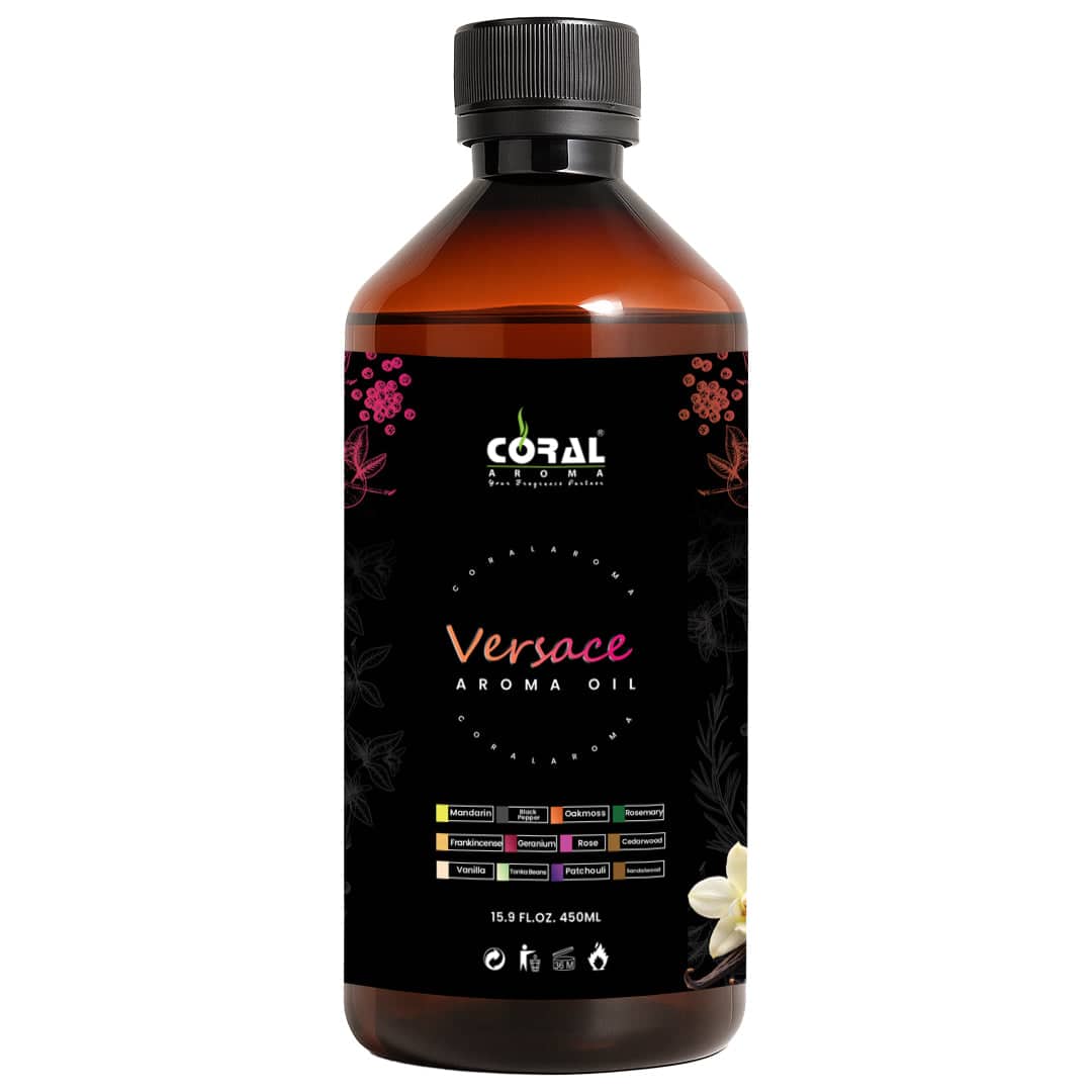 Versace Aroma Oil for Home & Office Diffuser Machines - 450ml
