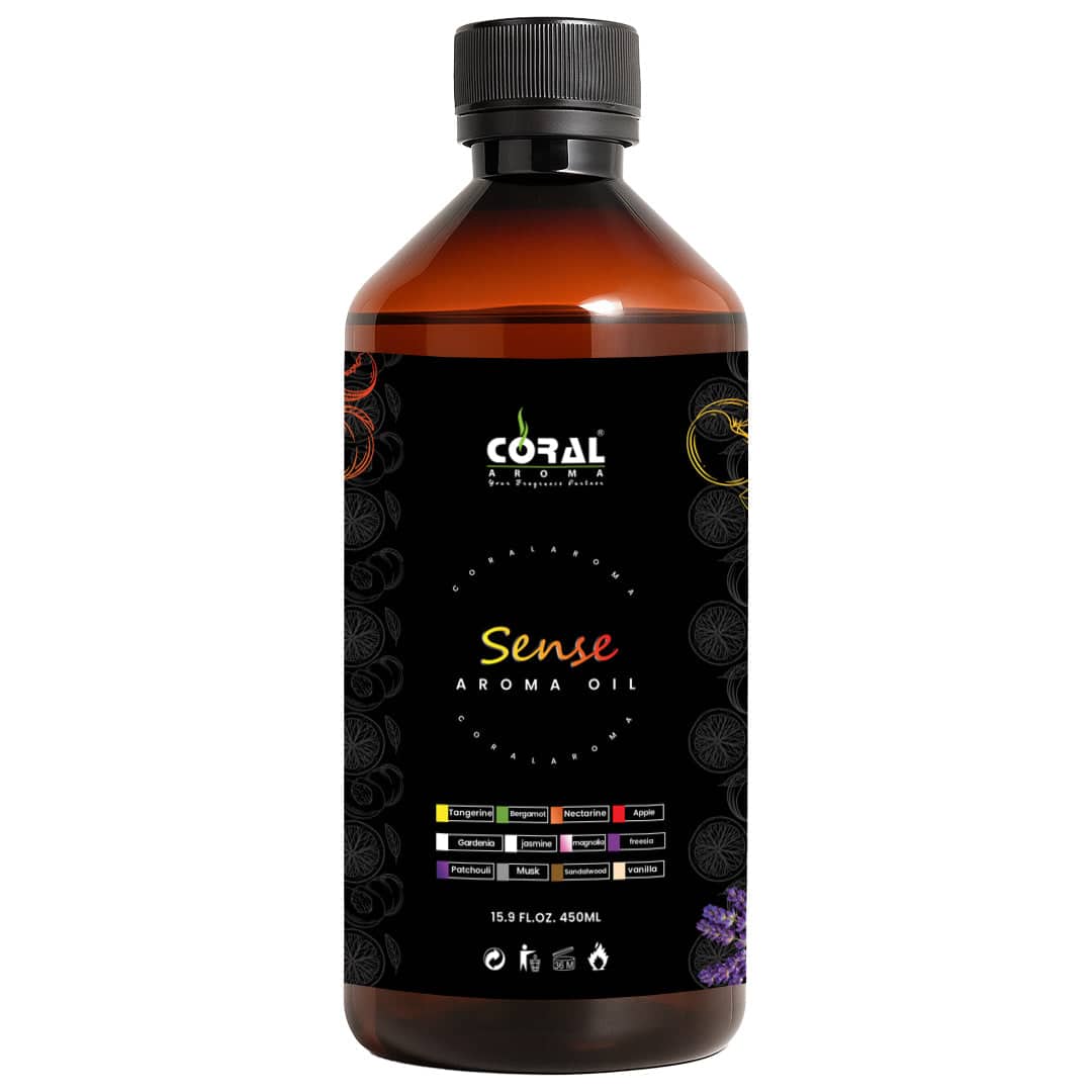 Sense Aroma Oil for Home & Office Diffuser Machines - 450ml