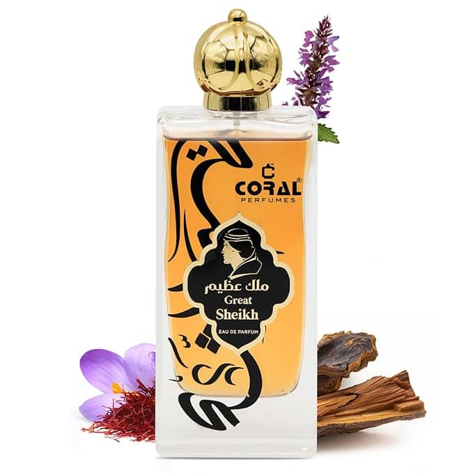 Coral Great Sheikh Eau de Parfum for Unisex – 100ml