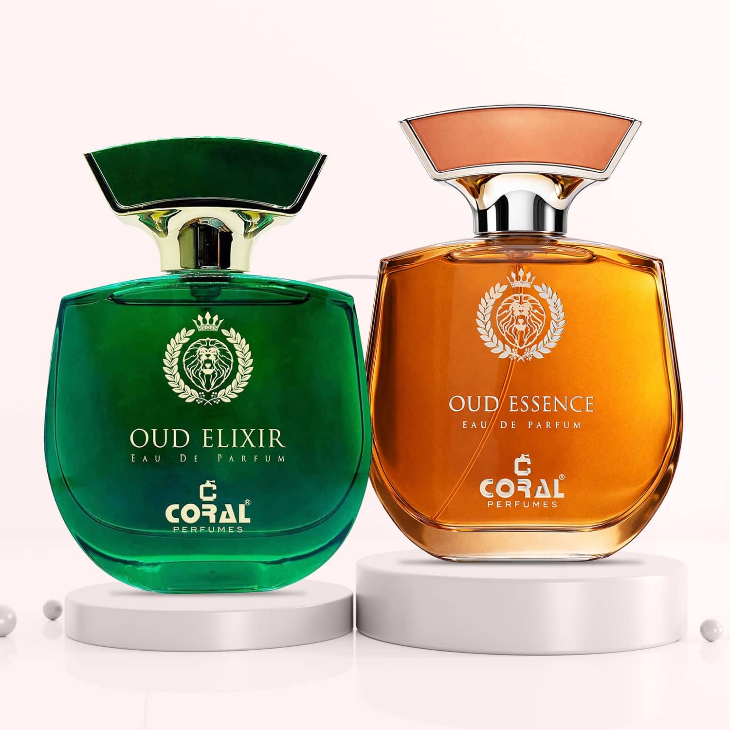Coral Oud Collection Combo – Oud Elixir & Oud Essence Eau De Parfum 100ml