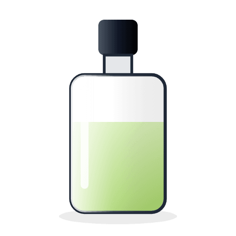 Classic clear bottle