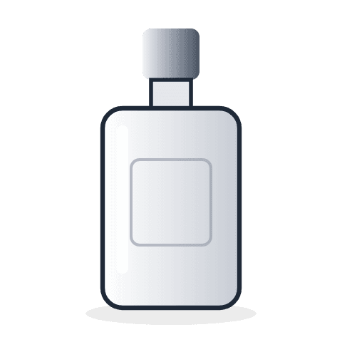 Frosted bottle