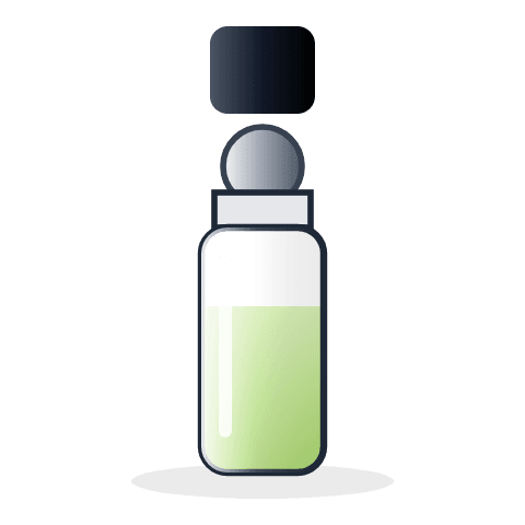 Roll-on bottle