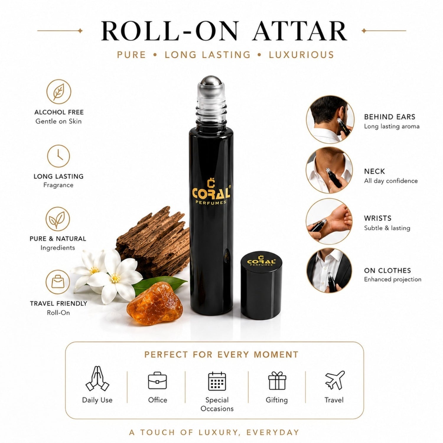 Acqua di Moda Perfume Oil For Women – Inspired by L’Èau Còutùre