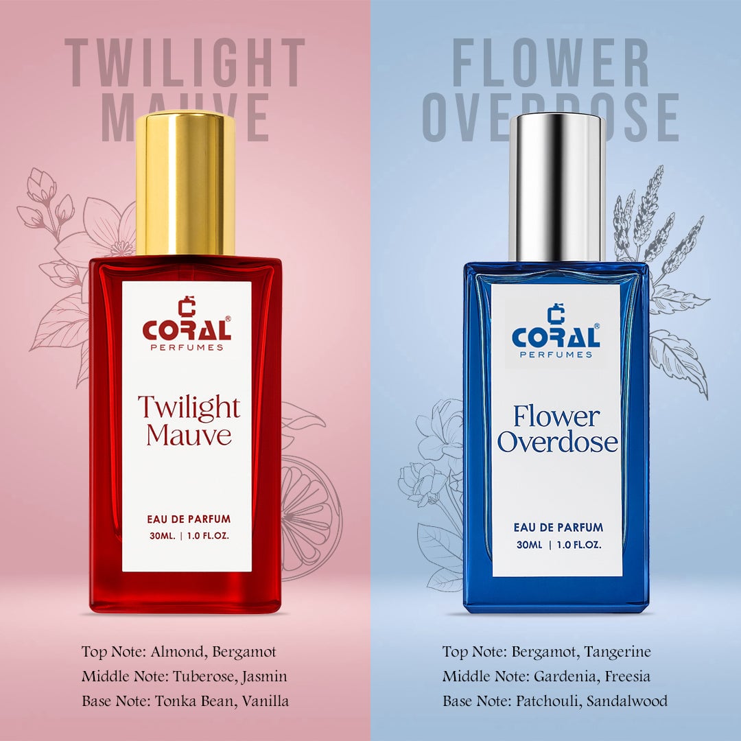 Coral Gift Set for Women – 4 x 30ml Eau de Parfum