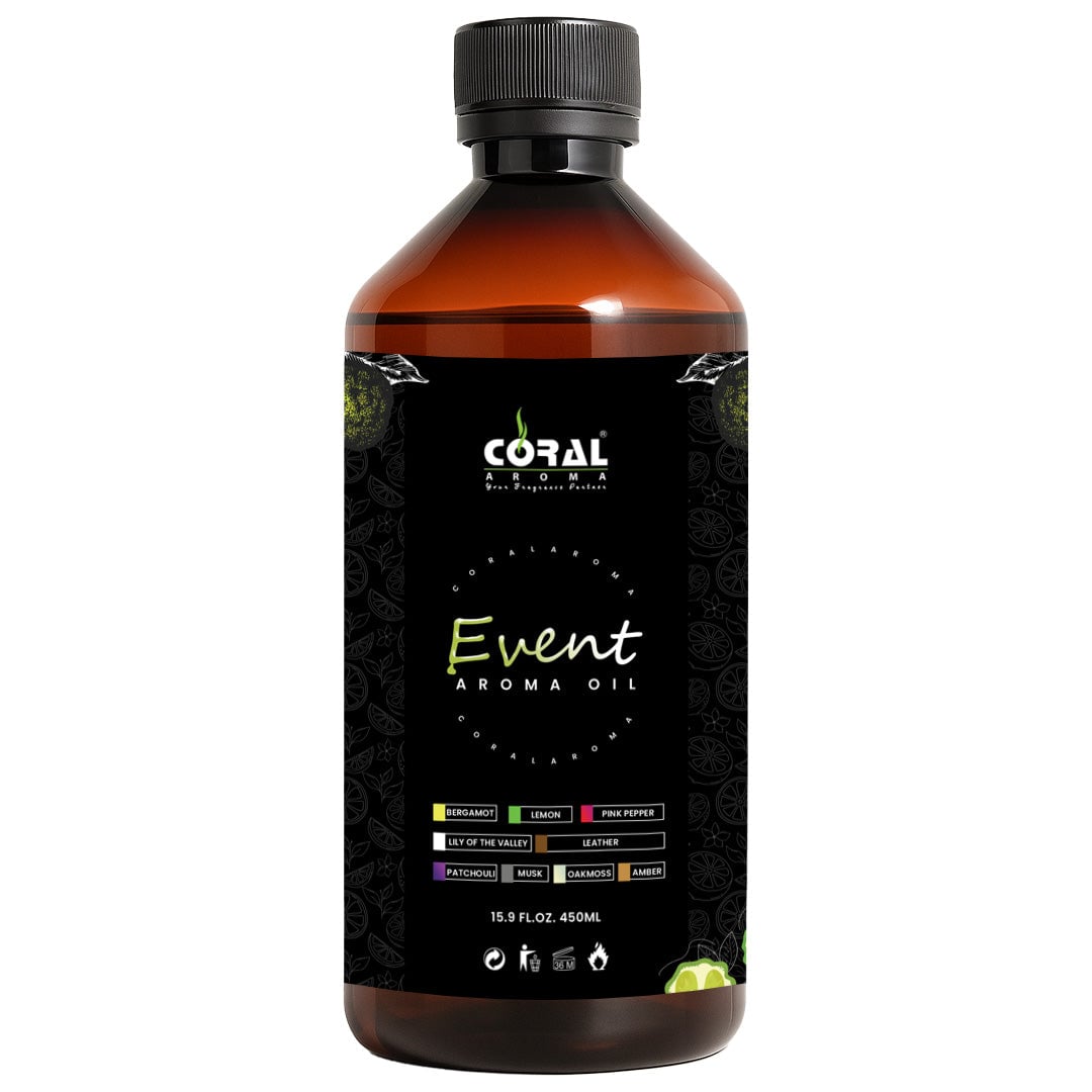 Event Aroma Oil for Home & Office Diffuser Machines - 450ml