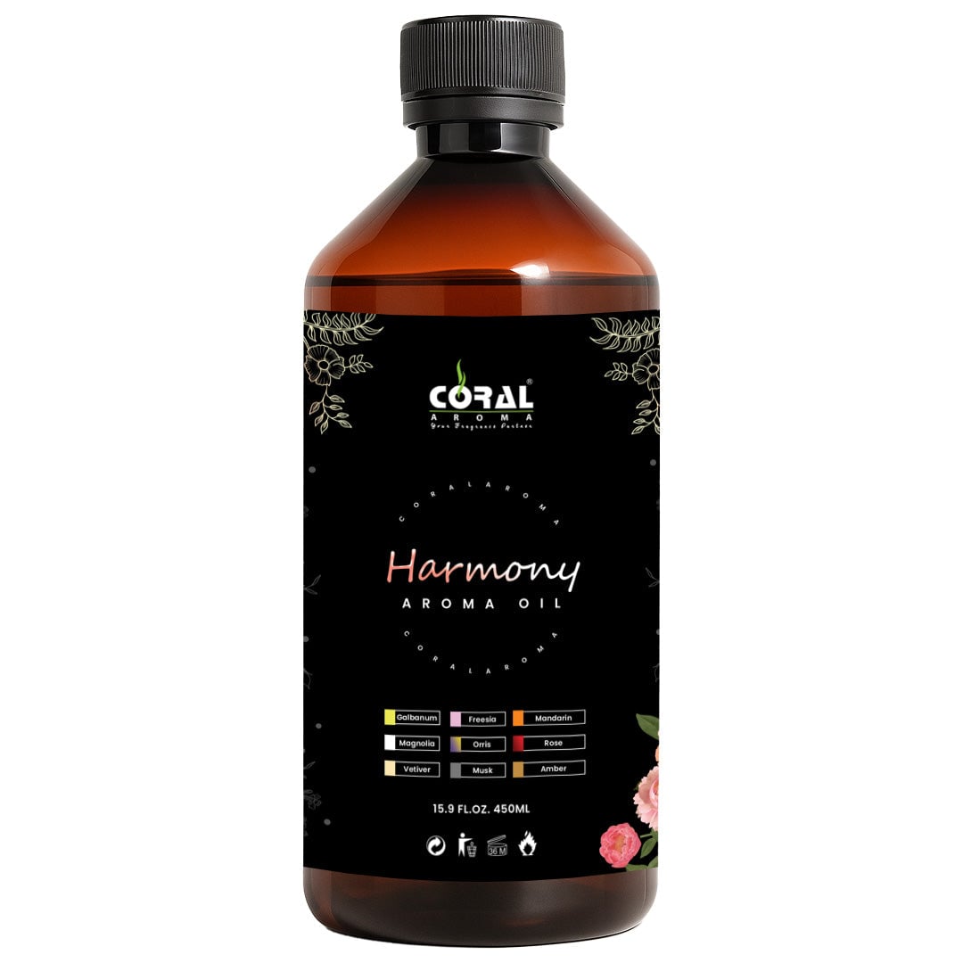 Harmony Aroma Oil for Home & Office Diffuser Machines - 450ml