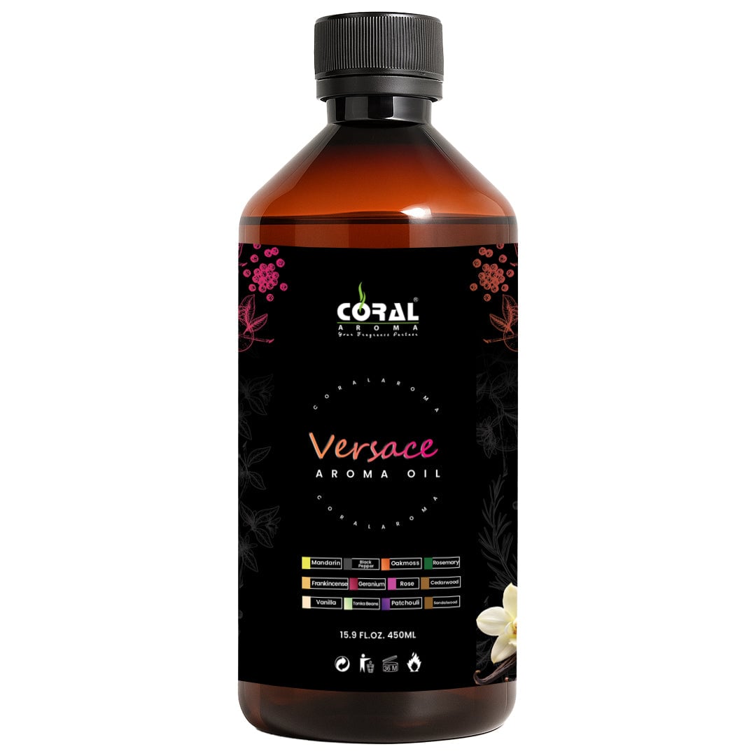 Versace Aroma Oil for Home & Office Diffuser Machines - 450ml