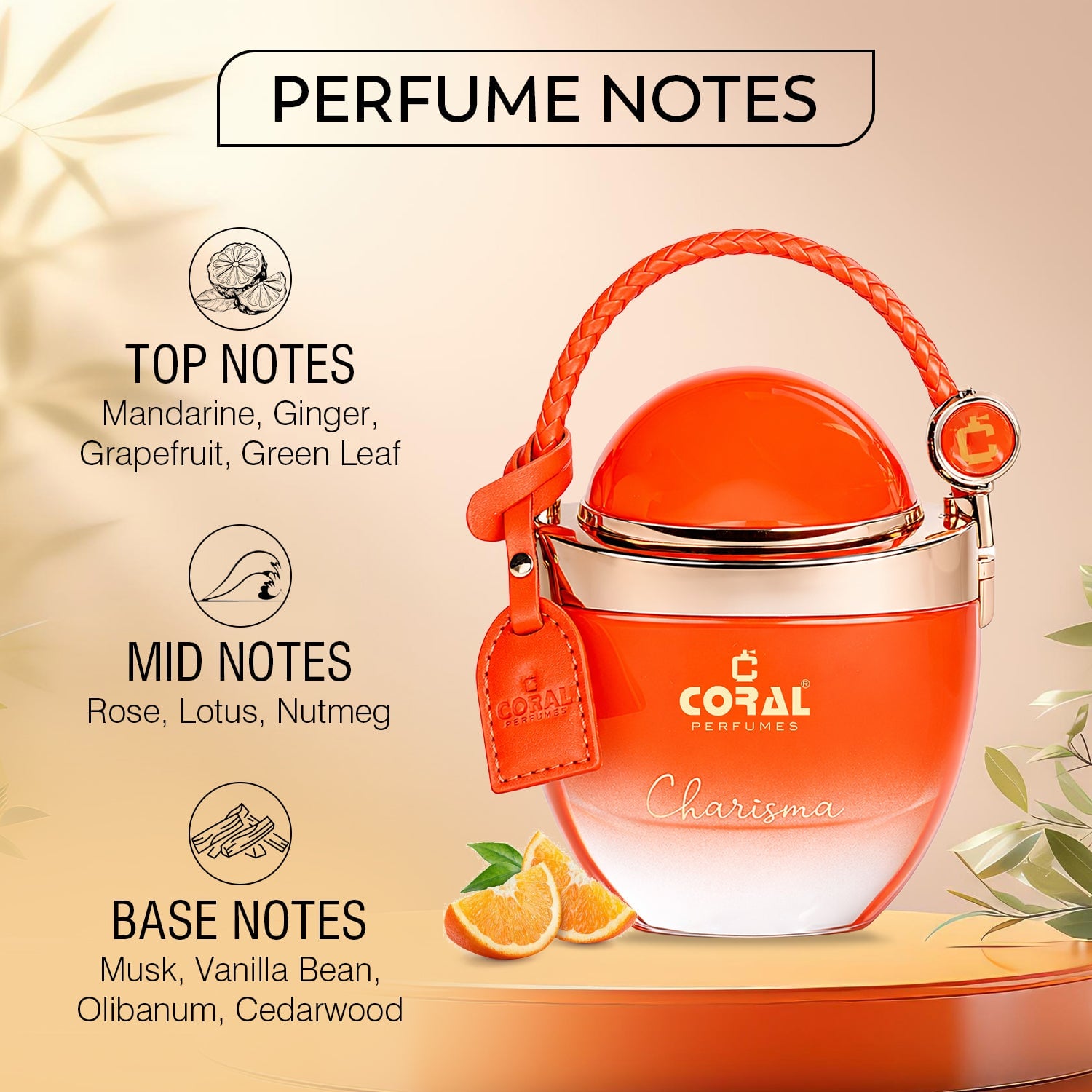 Coral Charisma For Women Extrait De Parfum 80ml