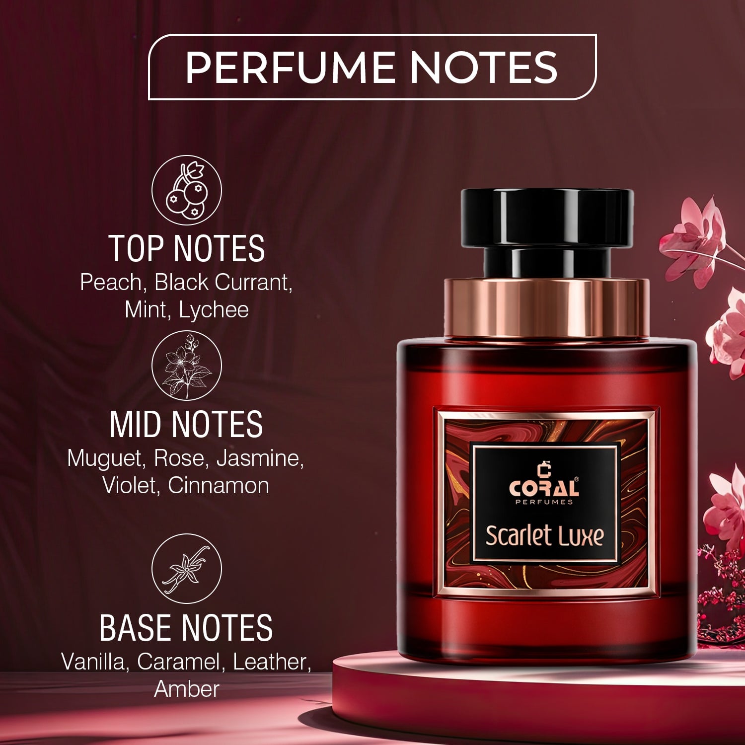 Coral Scarlet Luxe For Unisex 100ml