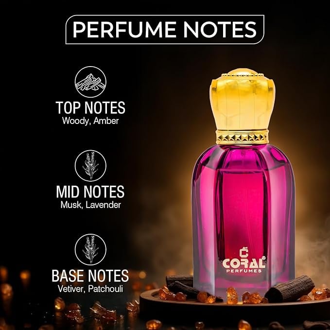 Coral Oud Malaki Eau de Parfum for Unisex – 100ml