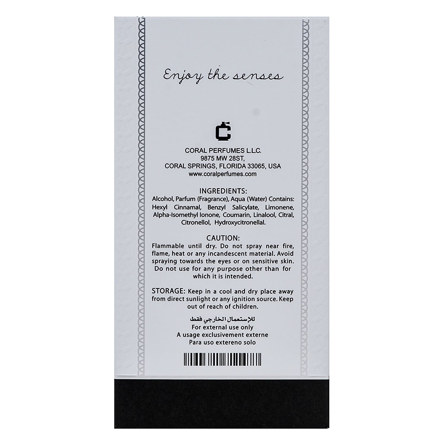 Coral Charms Unisex Perfume - 100ml