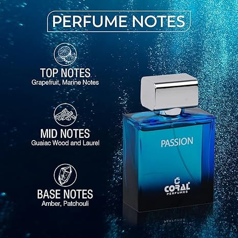 Coral Passion Eau de Parfum for Men – 100ml