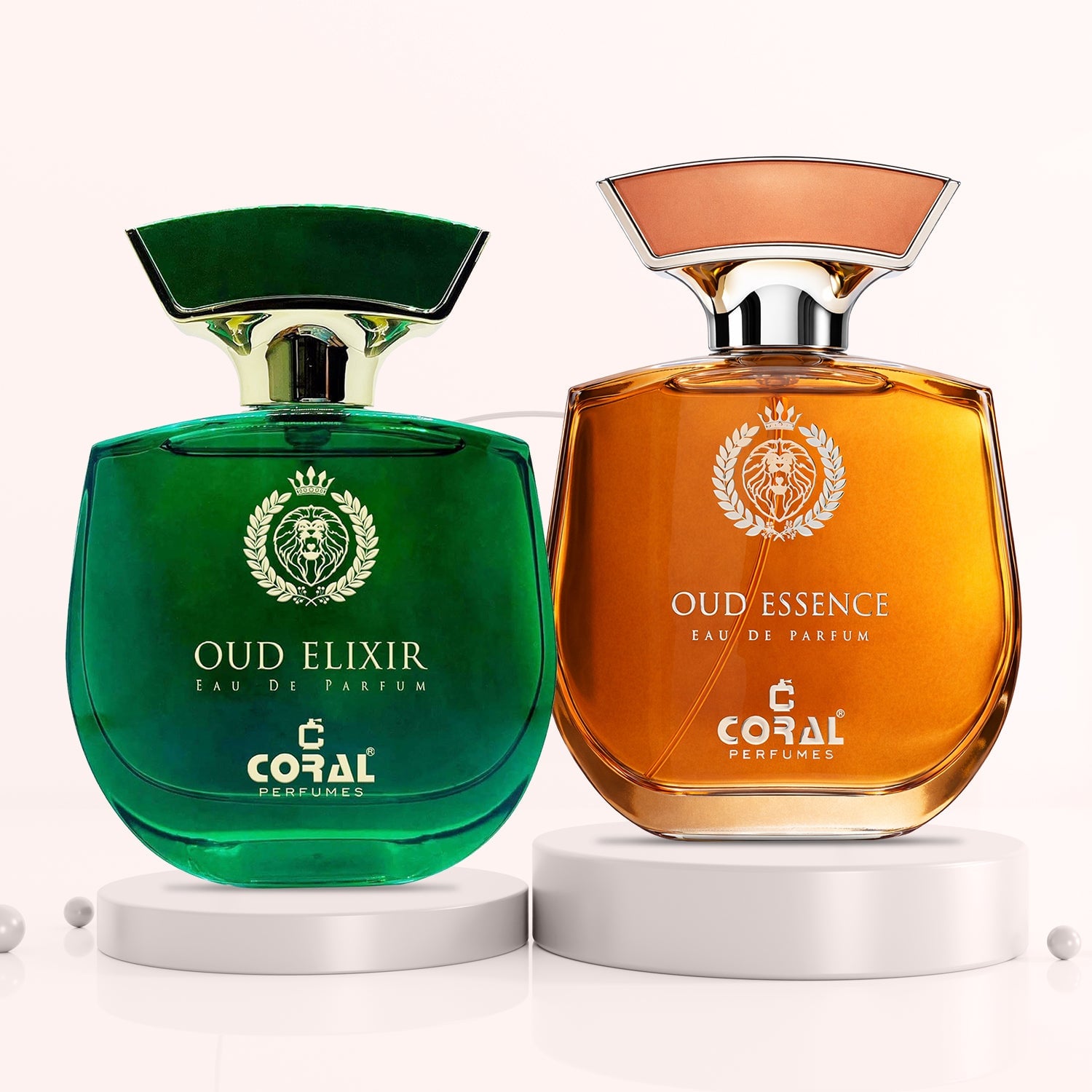 Coral Oud Collection Combo – Oud Elixir & Oud Essence Eau De Parfum 100ml