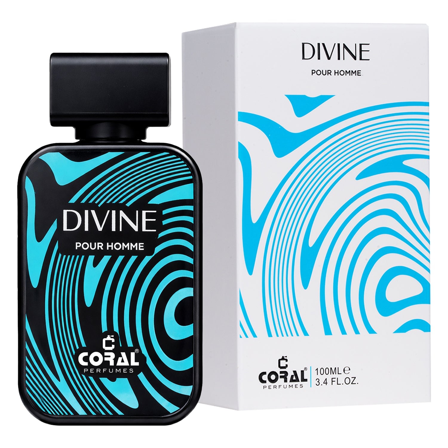 Coral Men's Signature Trio Perfume Set – Sunshine, Divine & Heaven Pour Homme EDP (100ml Each)
