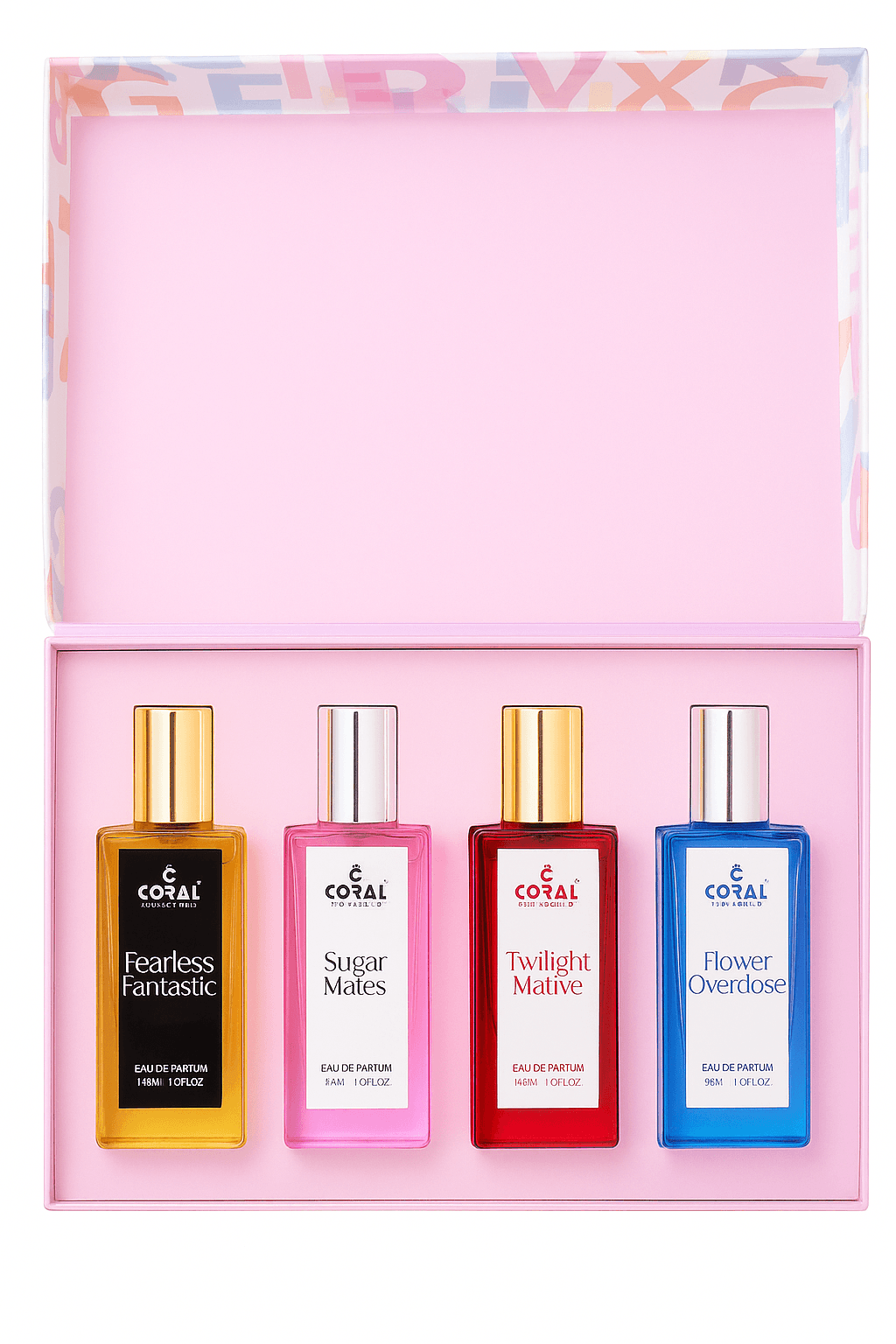 Coral Gift Set for Women – 4 x 30ml Eau de Parfum