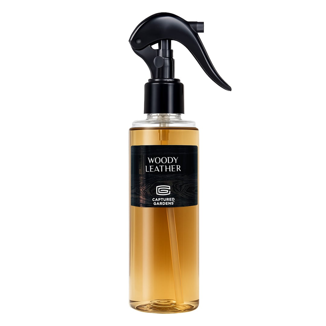 Coral Woody Leather Room Freshener Spray – 200ml
