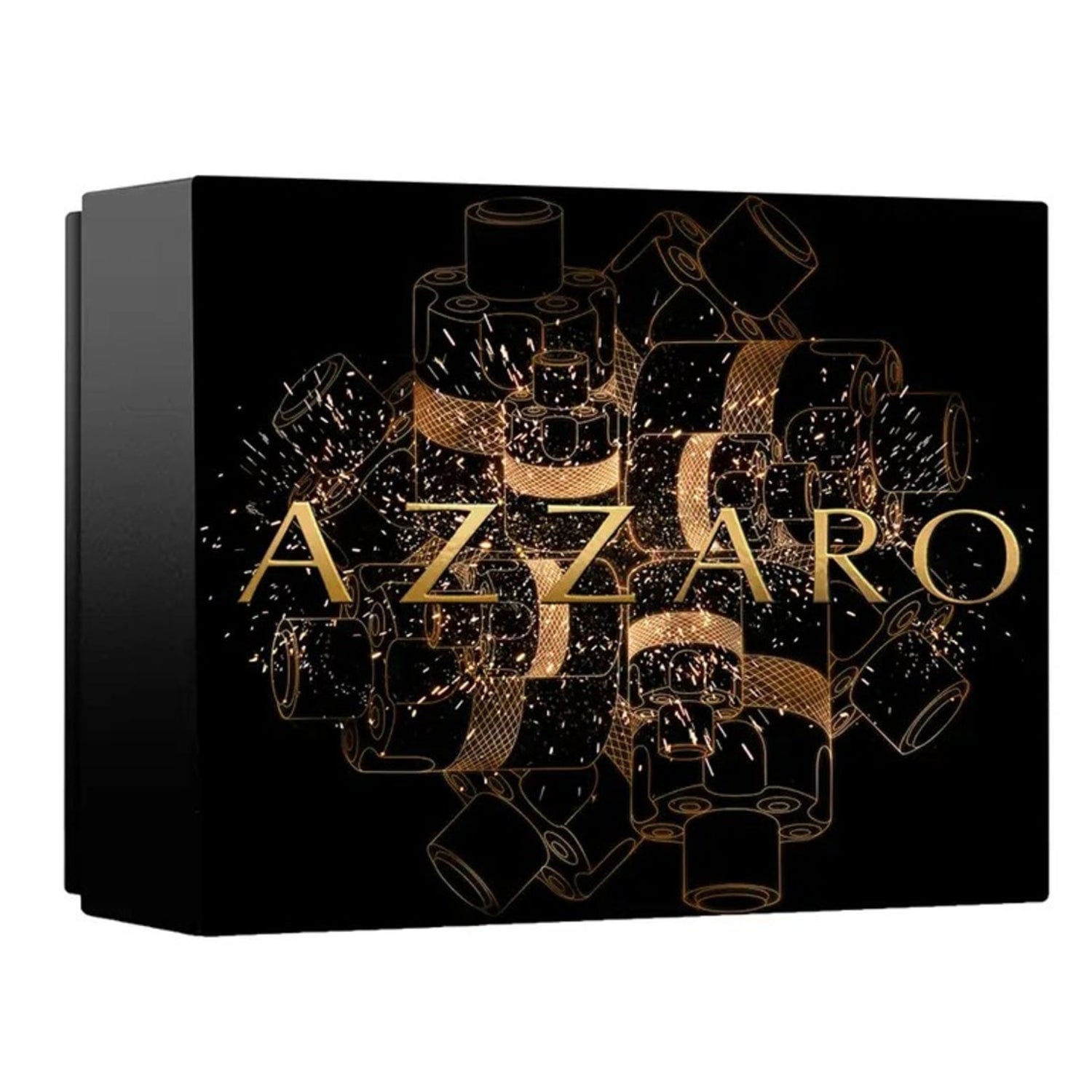 Azzaro Wanted Gift Set (EDT + Hair & Body Wash + Travel Spray) For Men