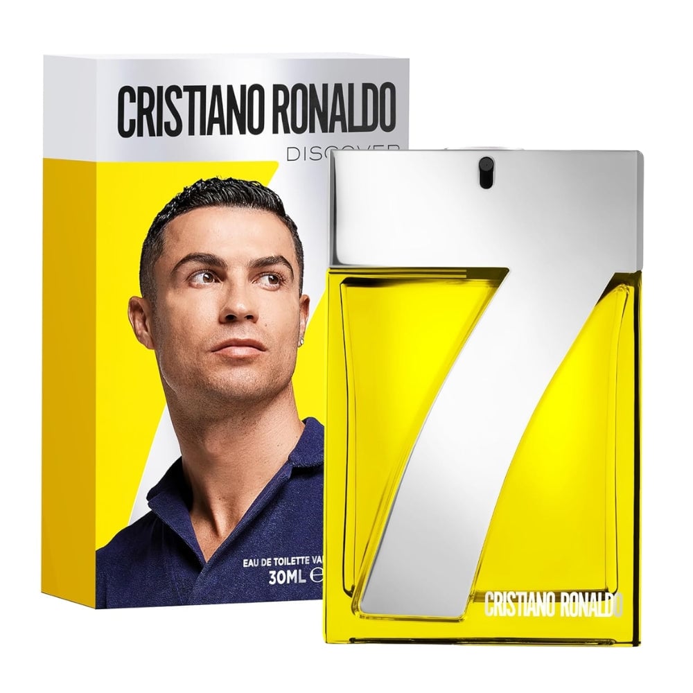 Cristiano Ronaldo CR Discover Eau de Toilette for Men – 100ml