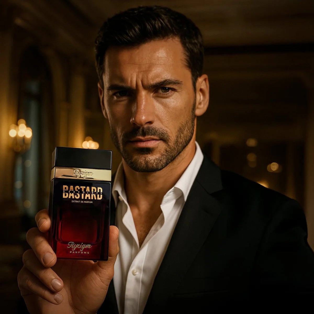 Ryziger Sexy Dirty Bastard Extrait de Parfum for Men – Bold Oud Vanilla Spicy Luxury Fragrance