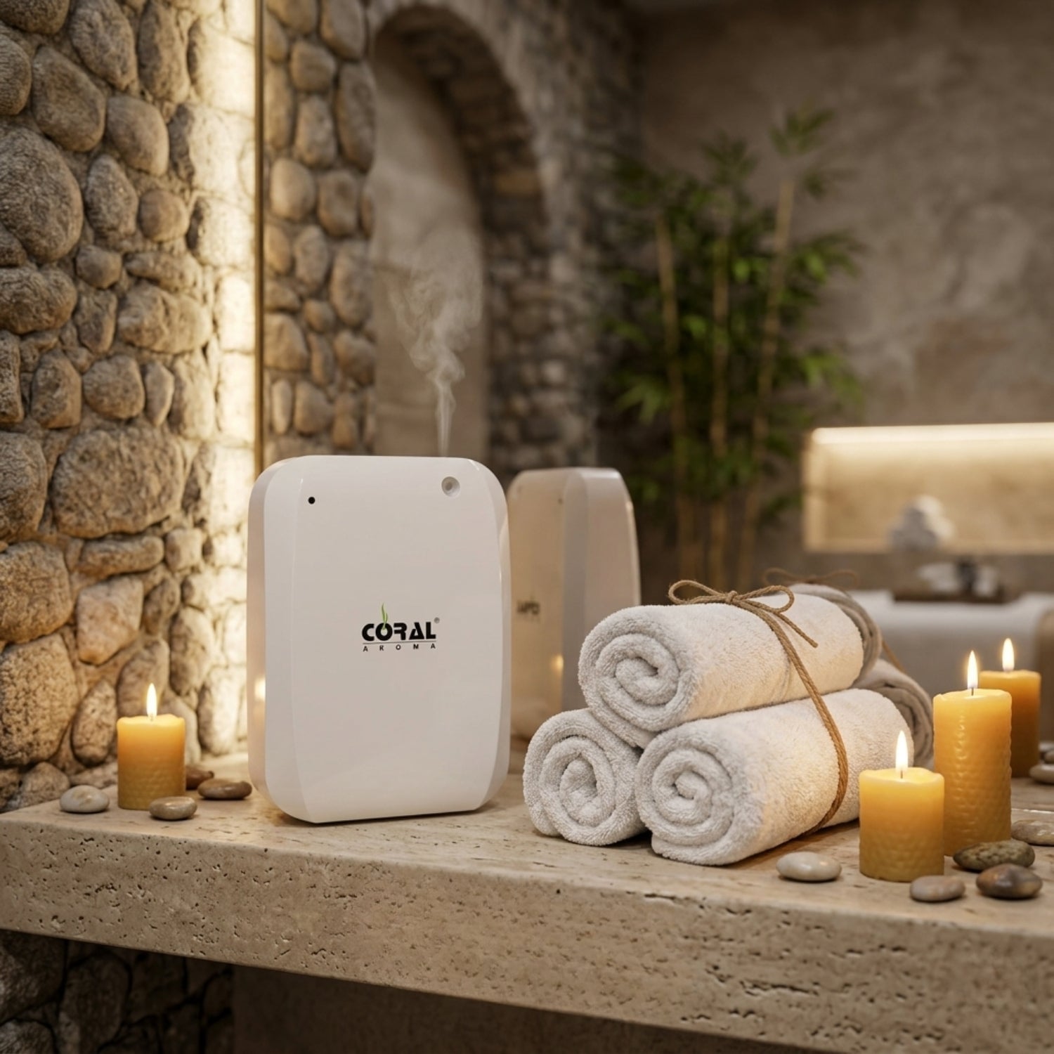 Coral Aerocharge 250 Aroma Diffuser Machine (White)